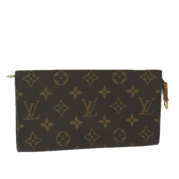 LOUIS VUITTON Monogram Bucket GM Pouch Accessory Pouch LV Auth 60987 - Picture 1 of 16